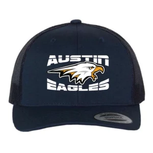 6606 Yupoong Adult Retro Trucker Cap - Navy