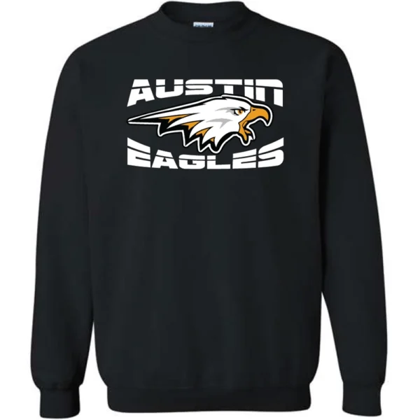 G180 Gildan Heavy Blend Fleece Crew Sweatshirt - Black