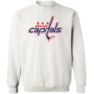 G180 Gildan Heavy Blend Fleece Crew Sweatshirt - White